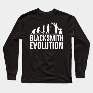 Blacksmith Evolution Silhouettes Long Sleeve T-Shirt